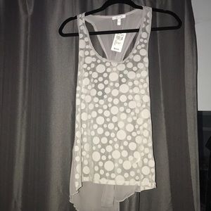 Sheer Blouse w/ Open Back